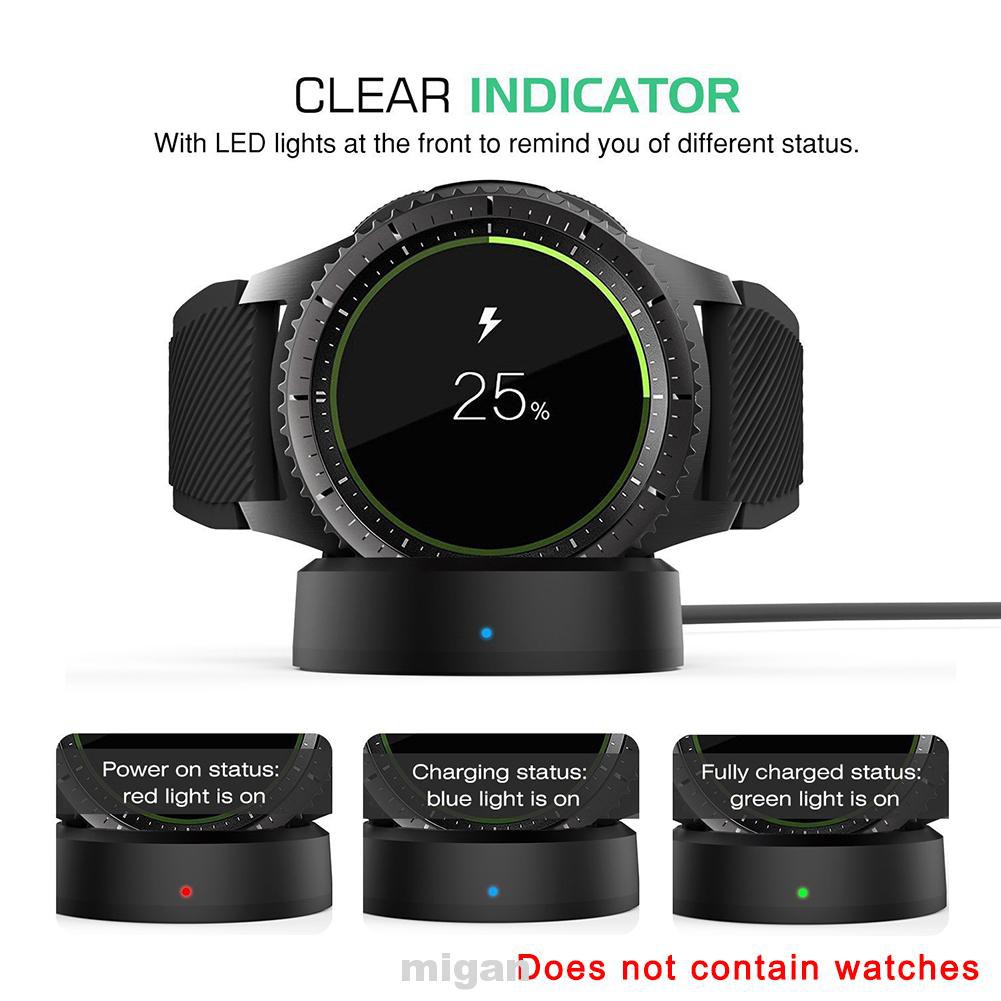 Bộ Sạc Bằng Nhựa Cho Samsung Gear S3