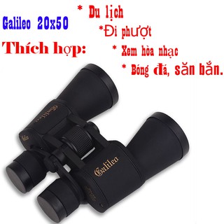 Ống Nhòm Galileo 20x50