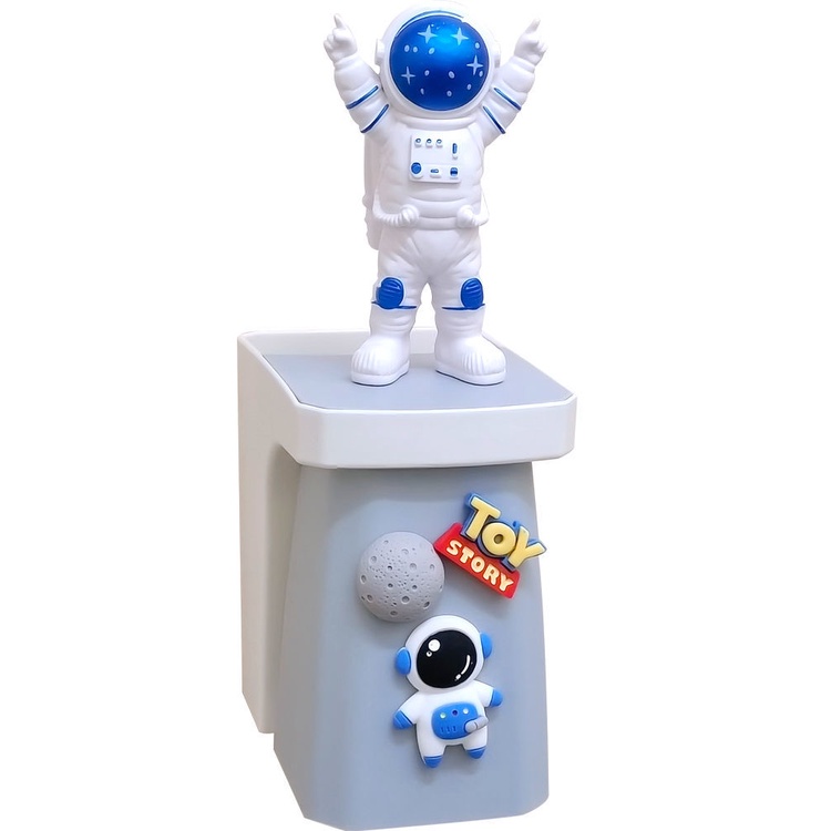 Bộ Giá Đỡ Bàn Chải Đánh Răng Gắn Tường Không Đục Lỗ Có Nam Châm Hình Ultraman Sáng Tạo Cho Cặp Đôi