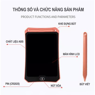 Bảng tự xóa LCD thông minh giúp bé tập vẽ, tập viết loại lớn