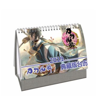 Lịch để bàn 2019 Touken Ranbu