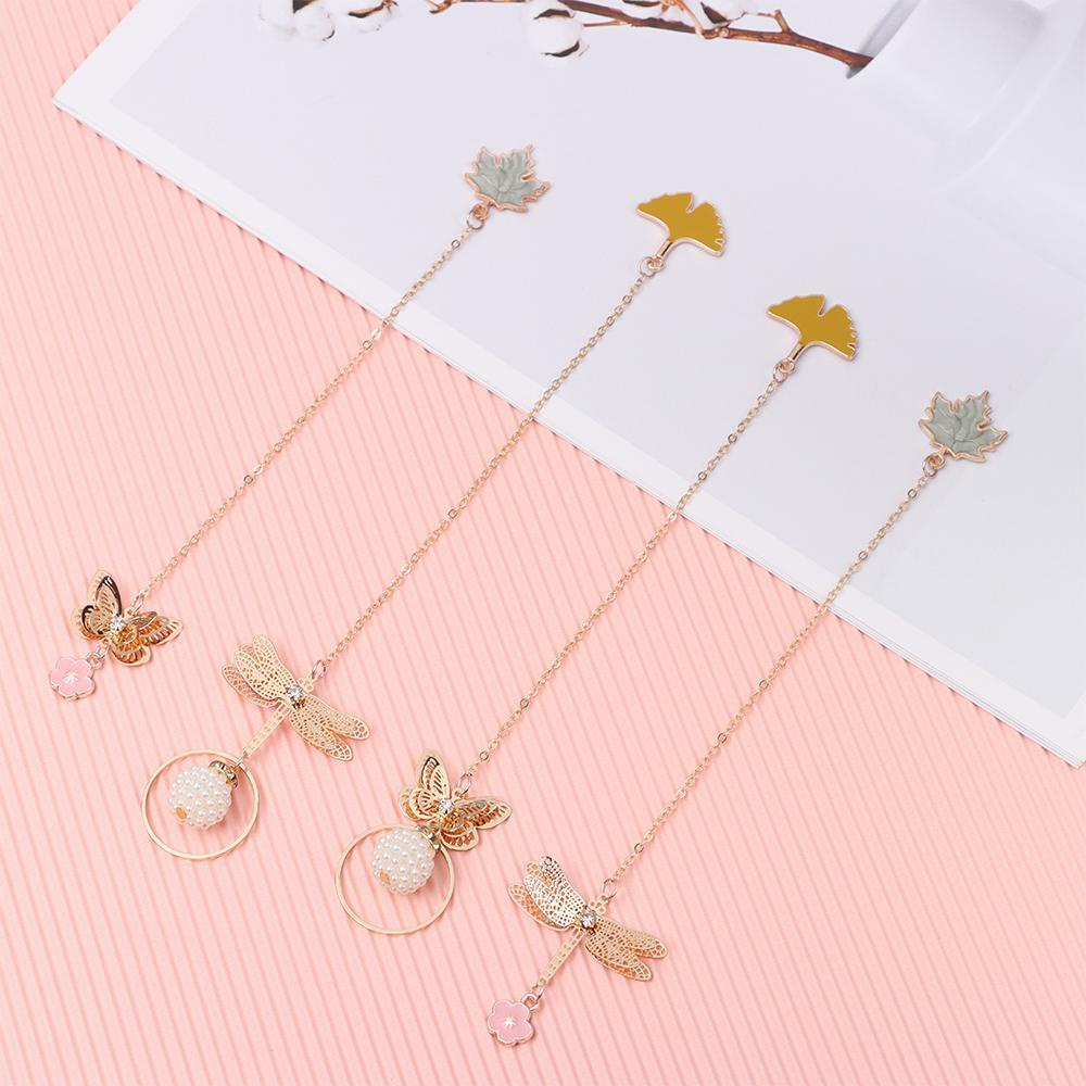 CHOOKEY Bookmark Hình Chuồn Chuồn Và Bướm