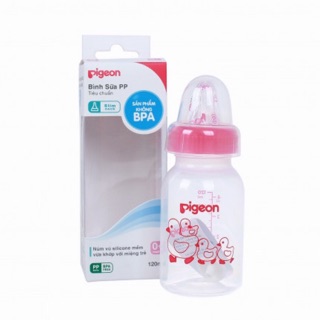 [Freeship đơn 50k] Bình sữa Pigeon 120ml cho bé