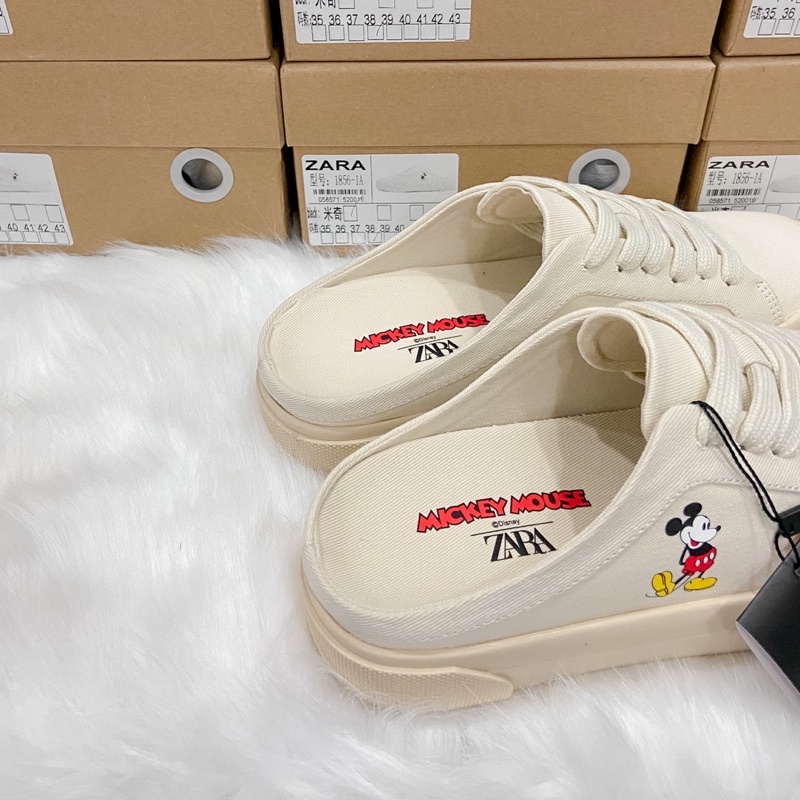 Giày ZARA Mickey Mule