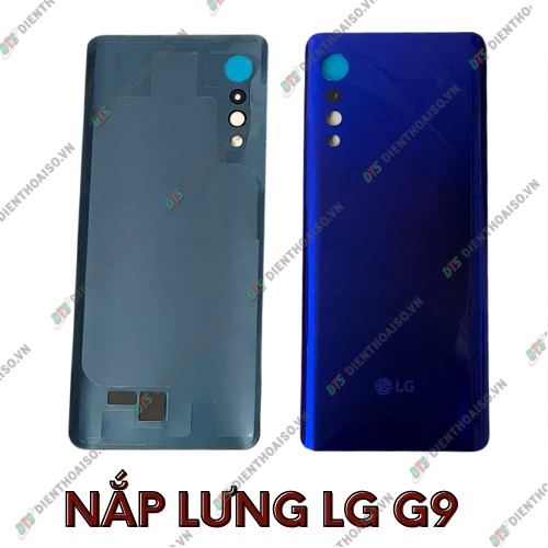 Nắp lưng lg g9 xanh,hồng cam, bạc, trắng,đen