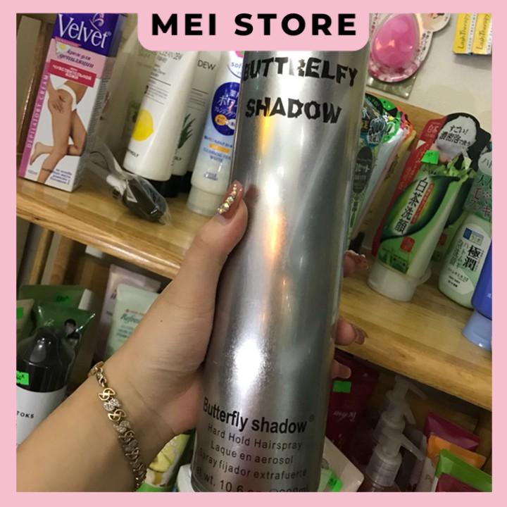 Gôm Xịt Tóc Butterfly Shadow 600ml