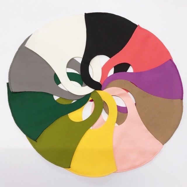 10 Khẩu trang Vải Su cắt bằng laze sắc nét