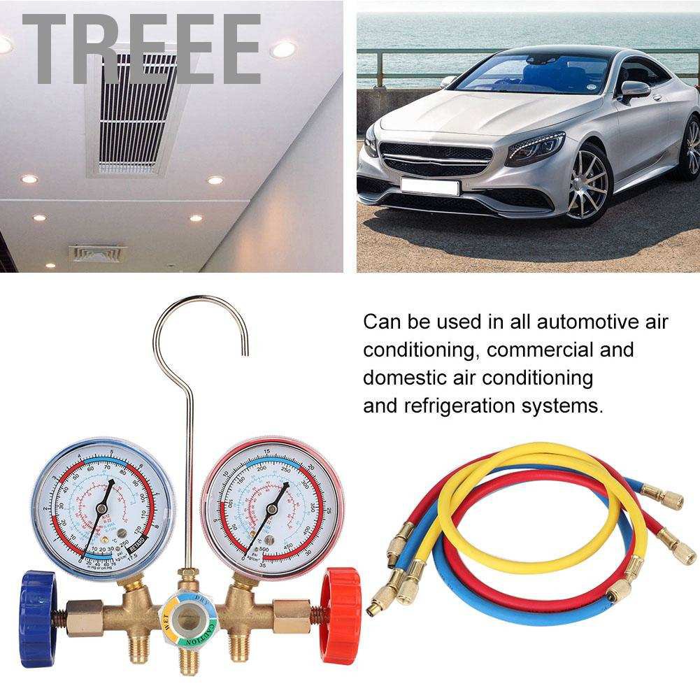 Đồng Hồ Đo Áp Suất A / C Cho R502 R12 R22