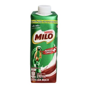 Sữa Lúa Mạch Nestlé MILO Teen Protein Canxi (210ml)