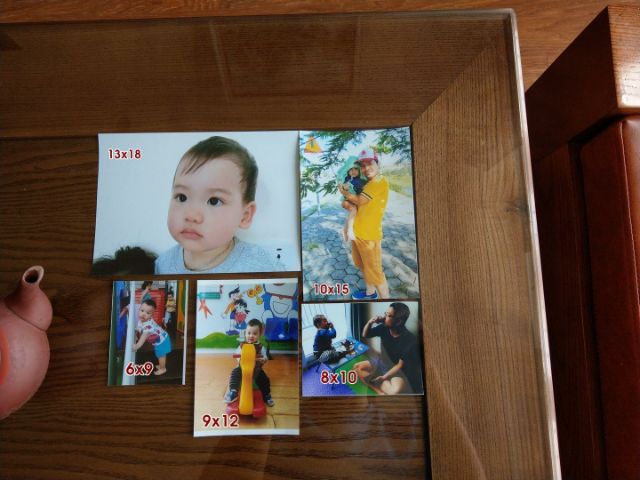In ảnh theo yêu cầu - gói in ảnh 8x10 in thường, ép lụa hoặc phủ uv  in ảnh từ điện thoại tại Tú Vy Studio