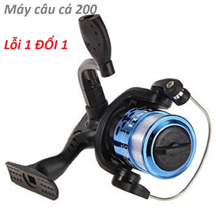 Máy câu cá 200 tương đương công suất 2000 cuốn sẵn cước