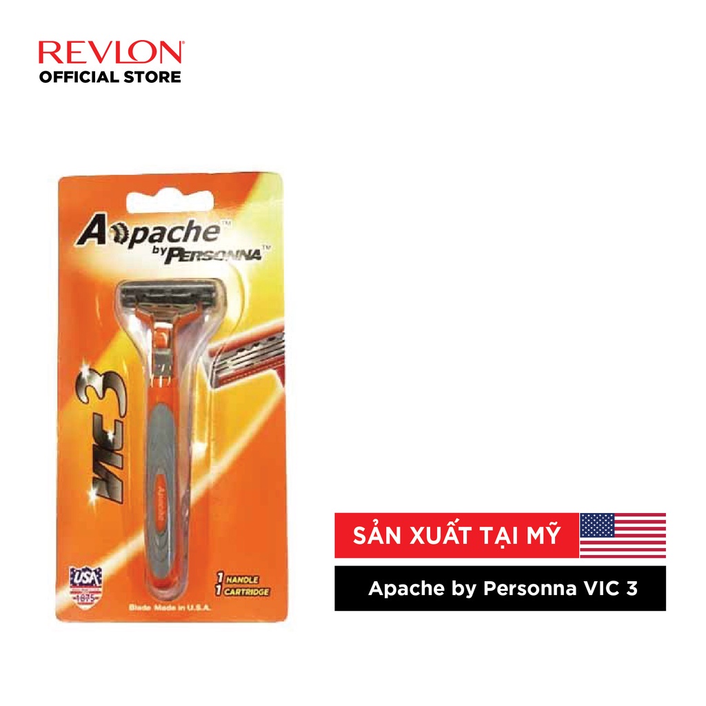 Revlon - Dao Cạo Râu Apache by Personna VIC 3