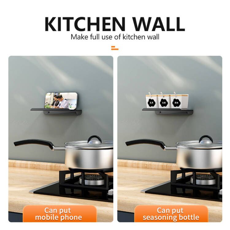 Giá đỡ cuộn giấy vệ sinh/điện thoại bằng nhôm không đường may tiện lợi cho nhà bếp/ nhà tắm