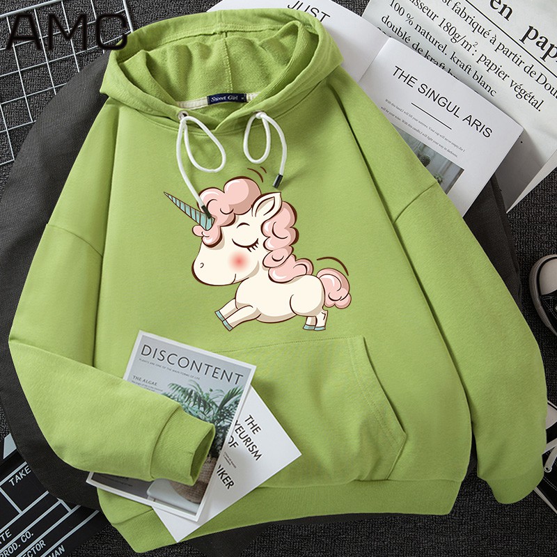 Áo hoodie ngựa lông xoăn HARI1120