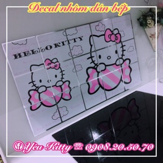 🎀DECAL DÁN BẾP HELLO KITTY🎀