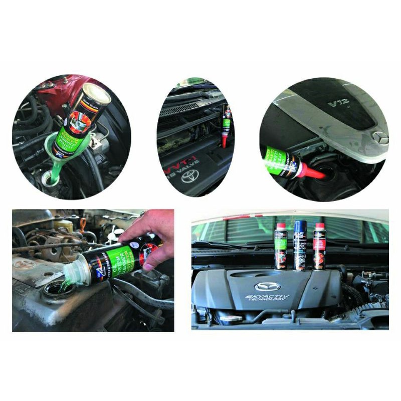 Dung dịch súc rửa động cơ ô tô bluechem oil system cleaner - phụ gia vệ sinh động cơ ô tô blue chem