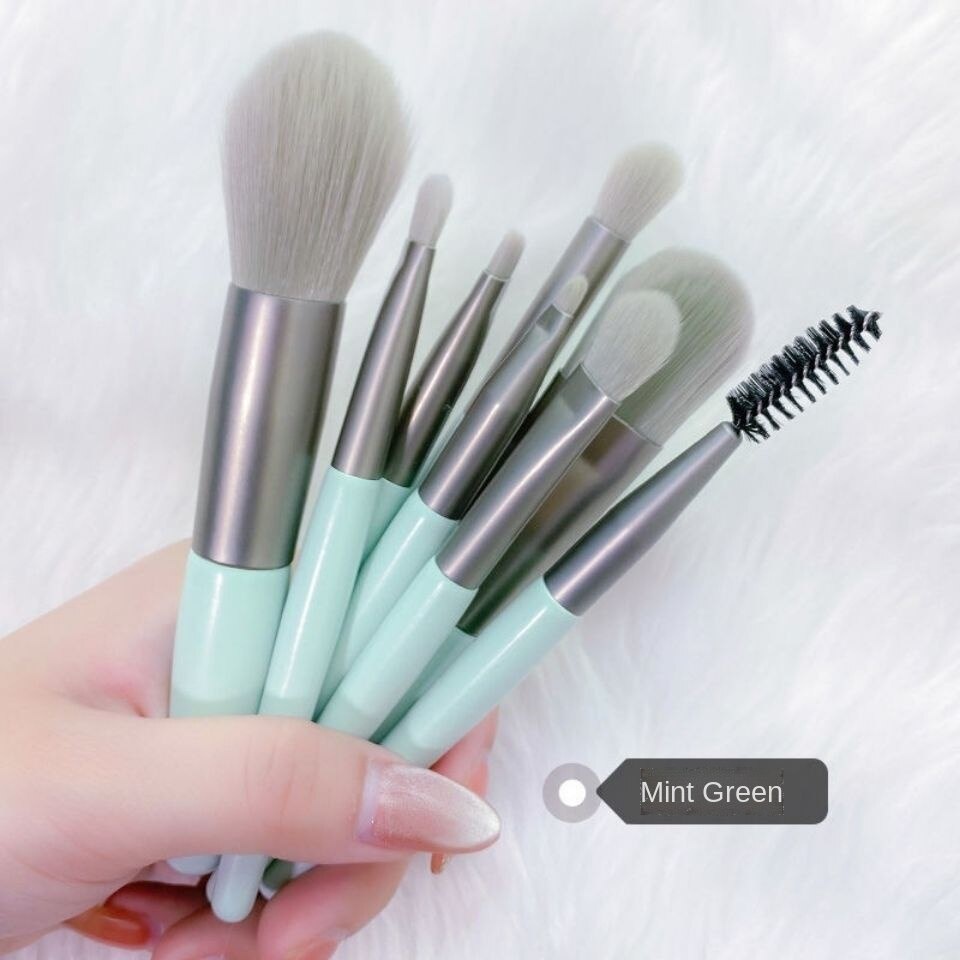 Set 8 Cọ Trang Điểm Lông Mềm Nhỏ Gọn