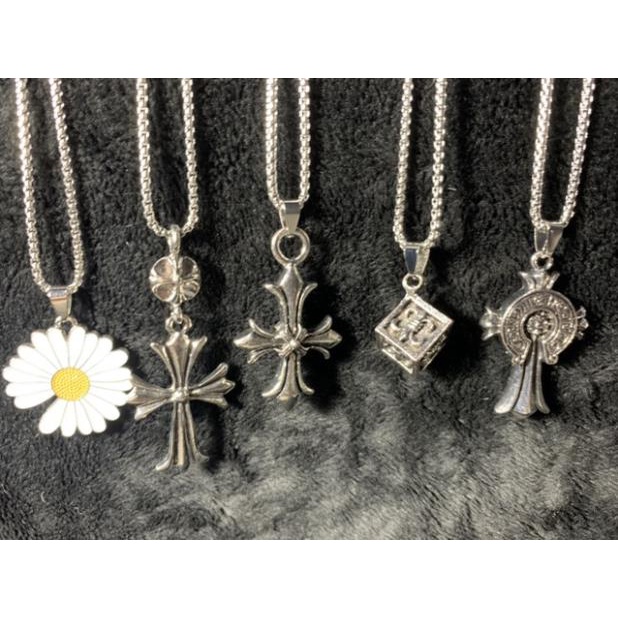 Dây chuyền unisex  Chrome Heart bạc rẻ vô đối - Chrome Heart Store