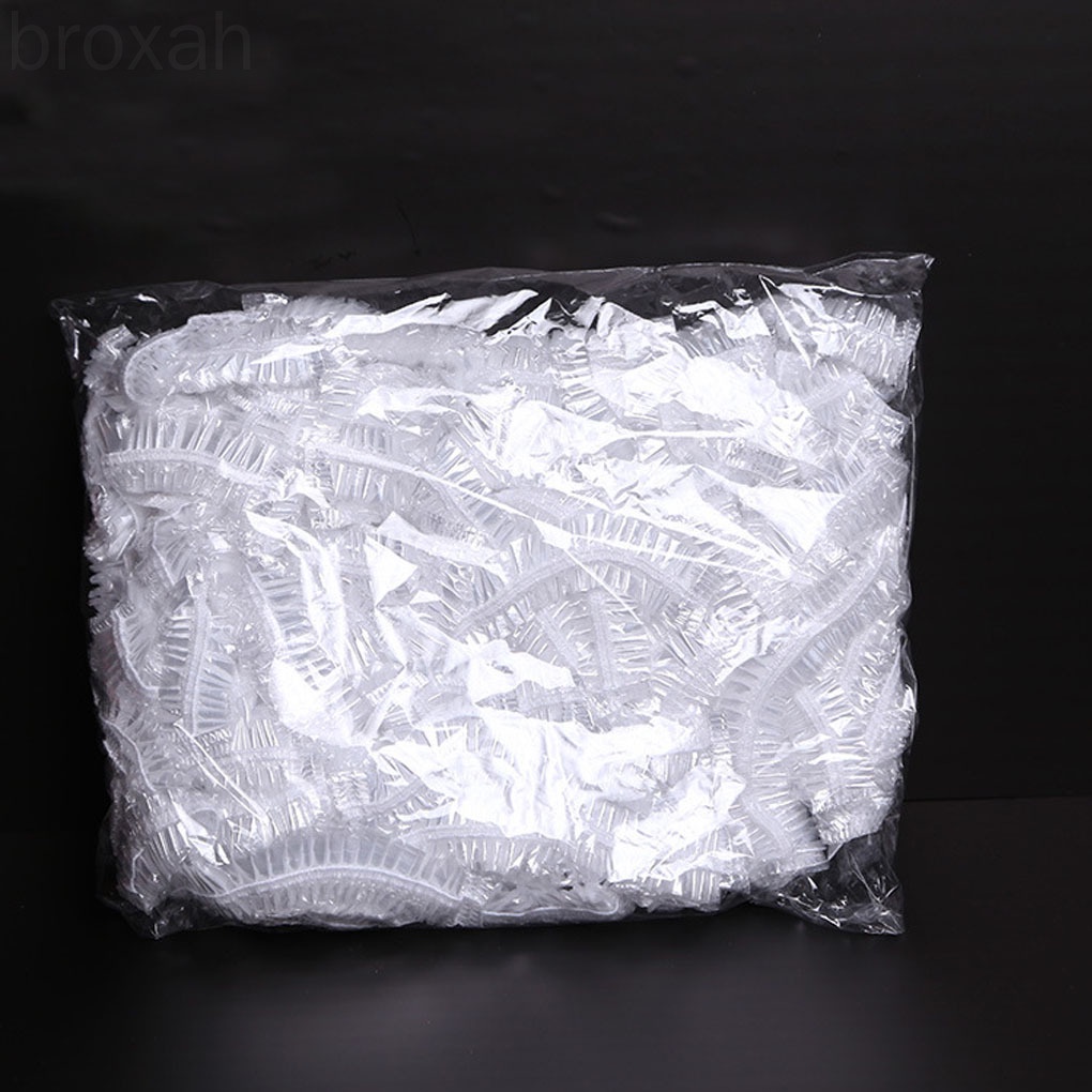 Set 100 miếng bọc tai có viền thun co giãn chống thấm nước dùng một lần khi tắm
