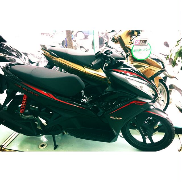 Bộ tem honda Airblade 125 đen nhám 2015