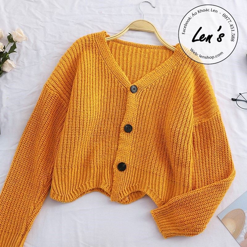 ÁO KHOÁC LEN DÀY CROPTOP