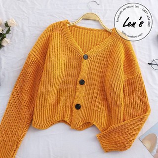 ÁO KHOÁC LEN DÀY CROPTOP