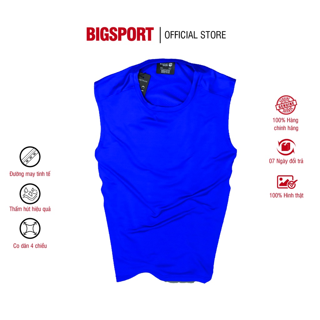 [Combo 2] Áo ba lỗ nam Big Sport (4 màu), thiết kế sát nách TankTop tâp gym chạy bộ chất liệu dệt kim cao cấp BS02