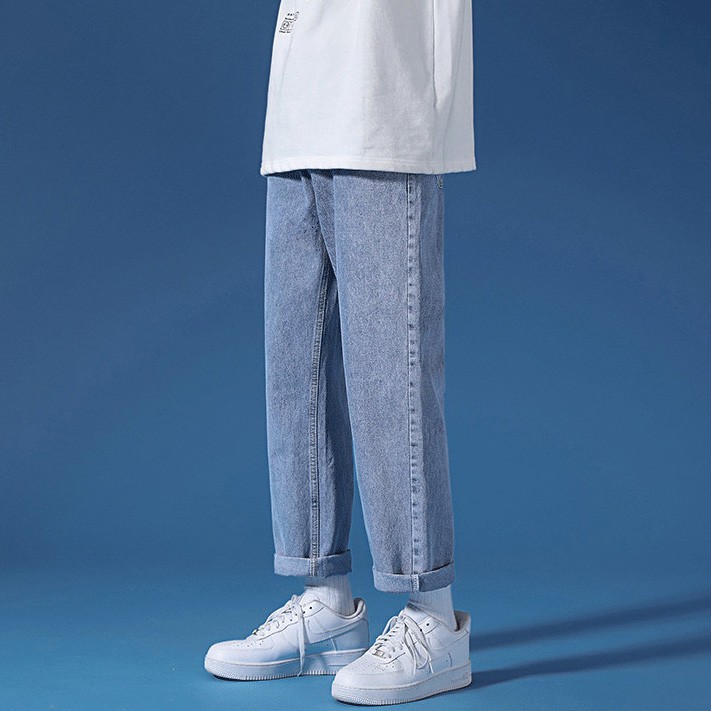 Quần baggy nam Tronshop1 TS901 2 màu thời trang, Quần nam ống suông