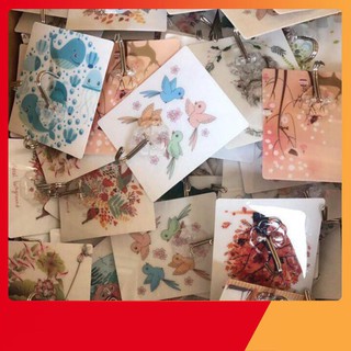 Combo 10 móc treo họa tiết
