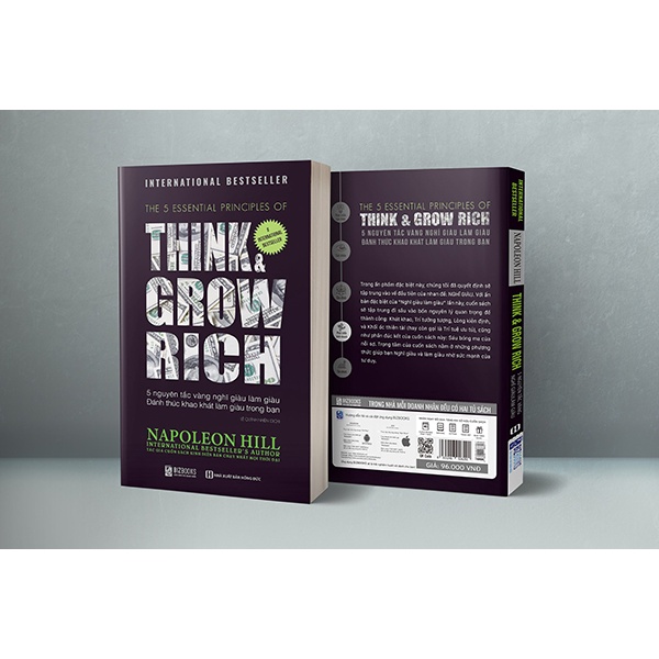 BIZBOOKS - Sách - Think And Grow Rich- 5 Nguyên Tắc Vàng Nghĩ Giàu Làm Giàu - 1 BEST SELLER