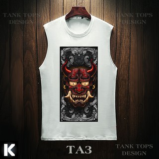 Áo thun TANKTOP TA3 OVERSIZE UNISEX (2 Màu ĐEN-TRẮNG)