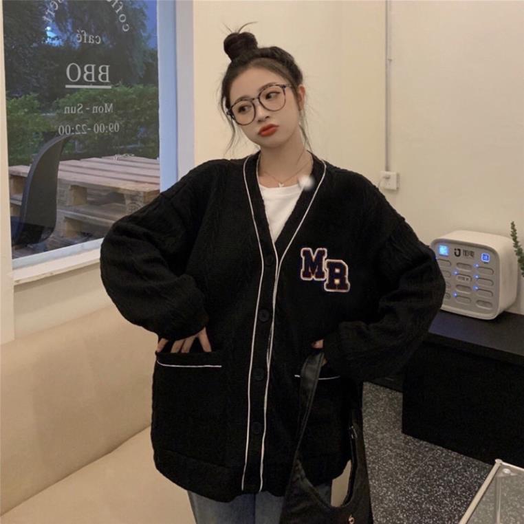 [NEW] Áo Khoác Cardigan MR Form Rộng Unisex Nam Nữ (Hàng Sẵn)