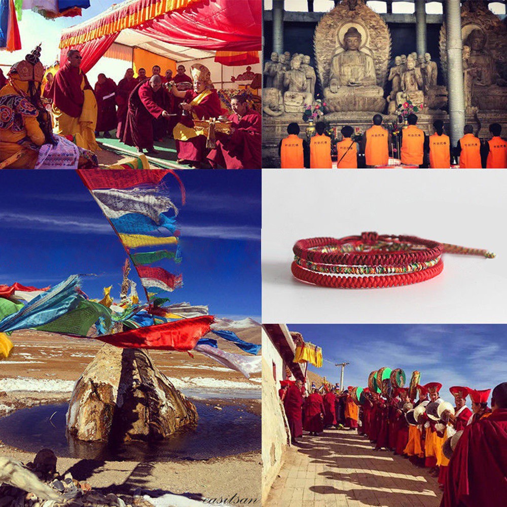 Vòng Đeo Tay Handmade Phong Cách Phật Giáo Tây Tạng