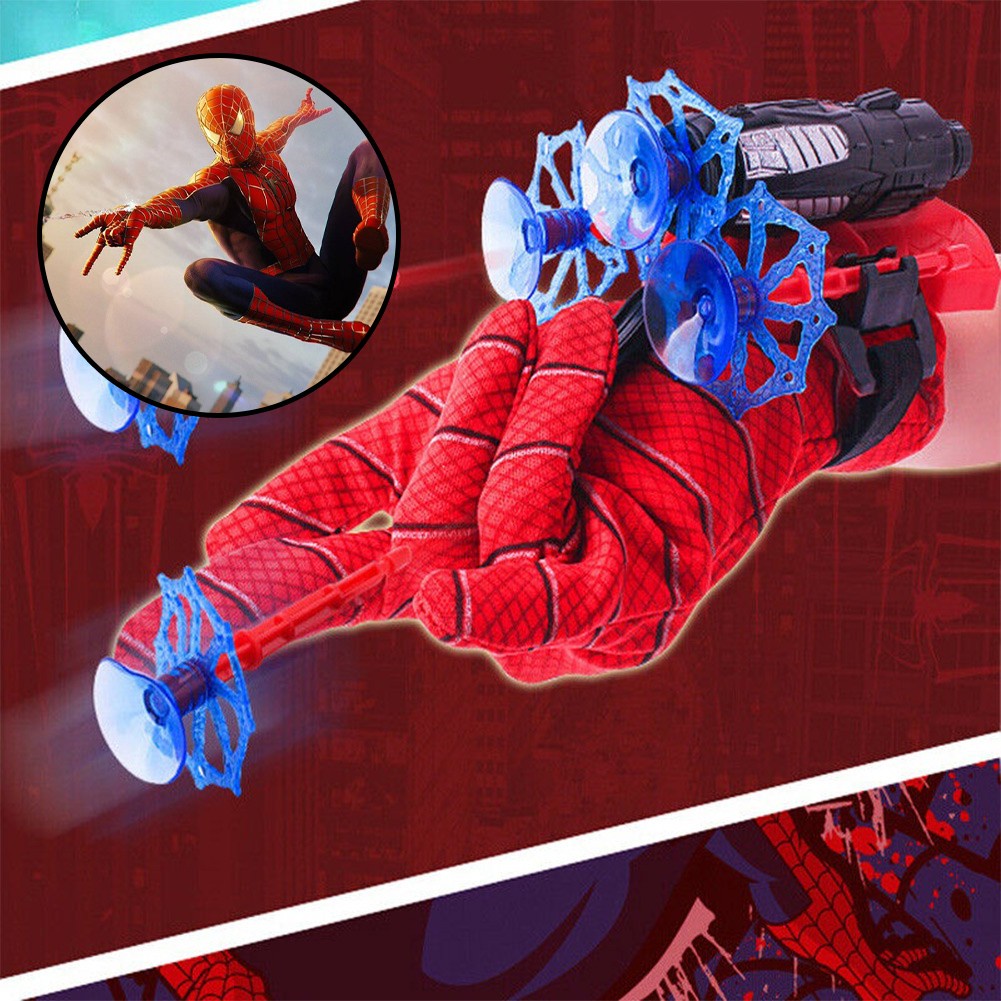Role-playing Đồ chơi/ trò chơi người nhện/ Web Launcher với găng tay/ đồ chơi cho trẻ em