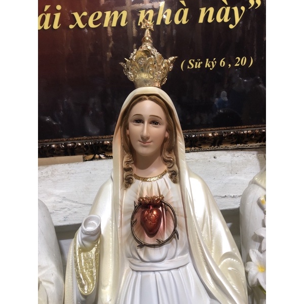 TƯỢNG FATIMA VĂN CHƯƠNG 50cm-80cm-QUÀ TẶNG CÔNG GIÁO