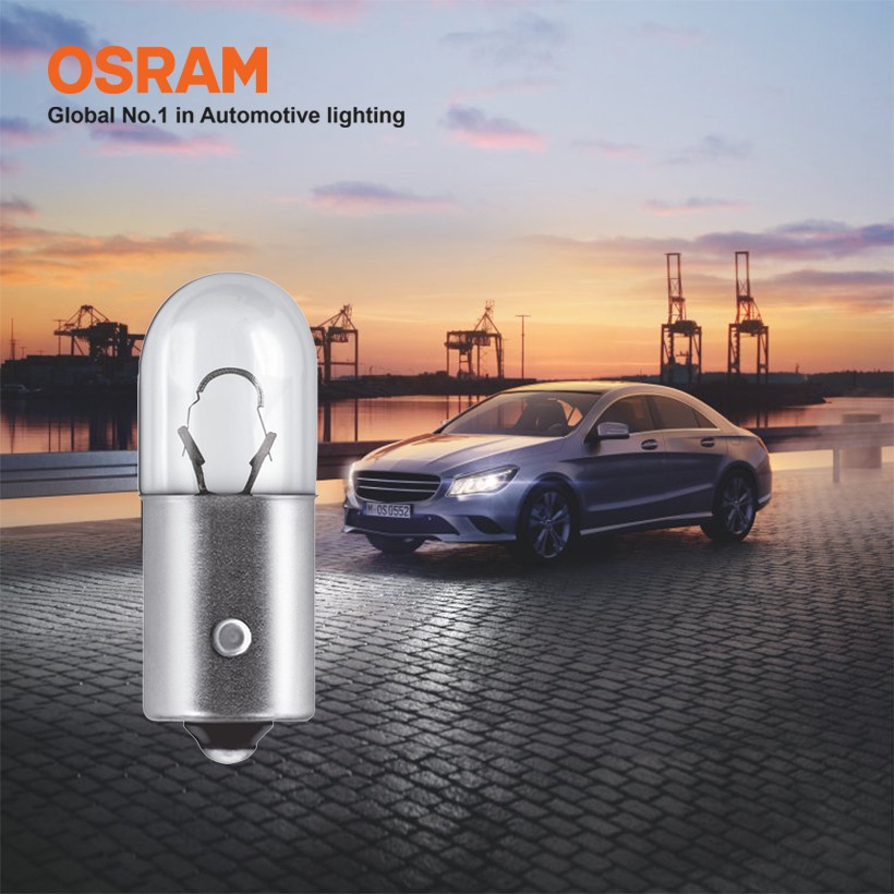 [Mã BMBAU50 giảm 10% đơn 99k] Combo 10 Bóng Đèn Soi Biển Số OSRAM Original T4W 12V 4W Nhập Khẩu Chính Hãng