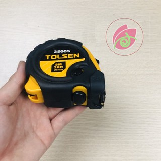Thước cuộn bọc nhựa mềm 8m/26ft*25mm - tolsen 35005
