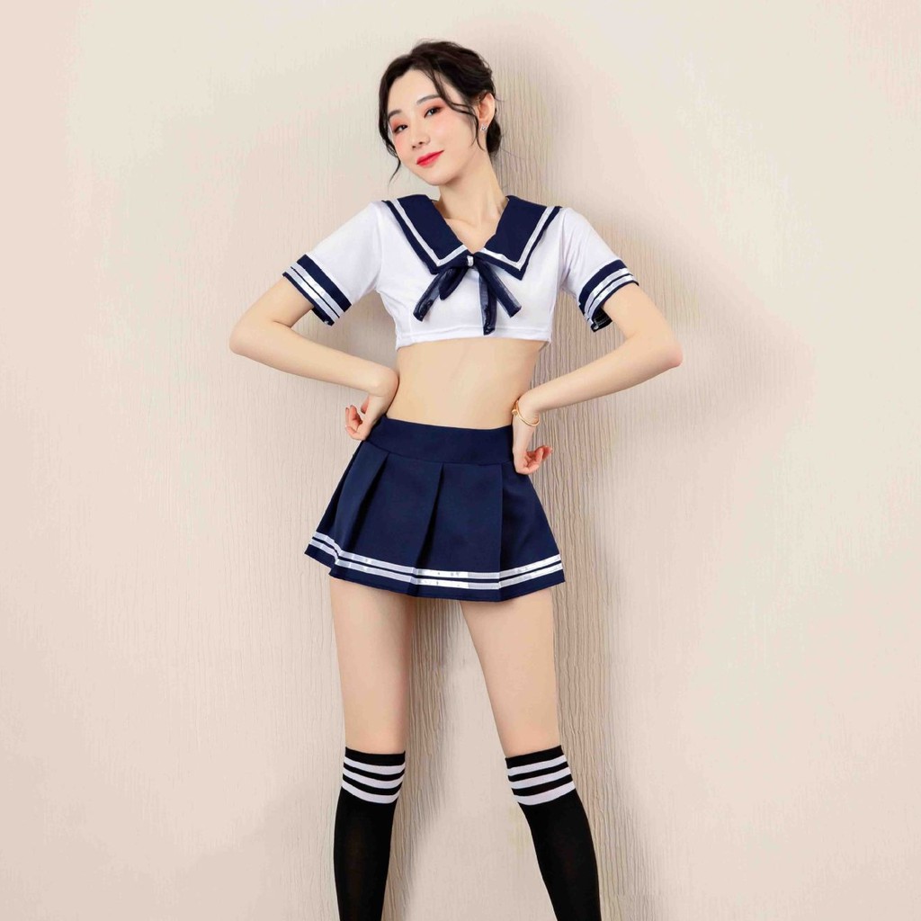 Set đồ ngủ cosplay nữ sinh gợi cảm Sherry Store S064 | BigBuy360 - bigbuy360.vn