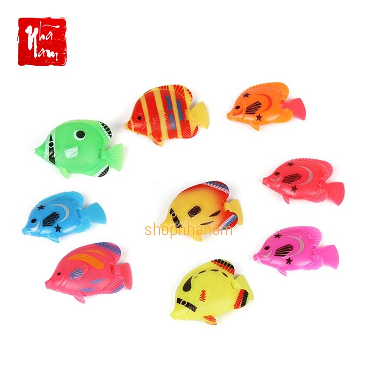 Cá nhựa 1 con mô hình cá giả trang trí bể cá phụ kiện thiết bị bể cá