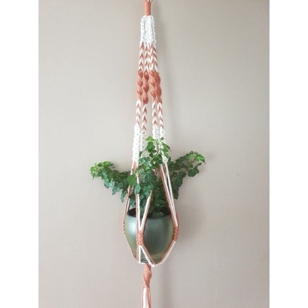 Treo Cây Macrame - Treo Cây Màu Sắc Xinh Xắn - Hải Tặc Art Shop - Chậu Cây Trang Trí Decor Góc Nhỏ, Vườn, Phòng ngủ