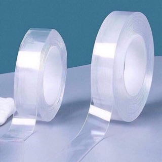 Băng dính silicon bản rộng 2 cm/băng keo 2 mặt.