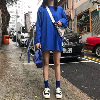 Áo long tee basic, form unisex, có 8 màu (ảnh thật)