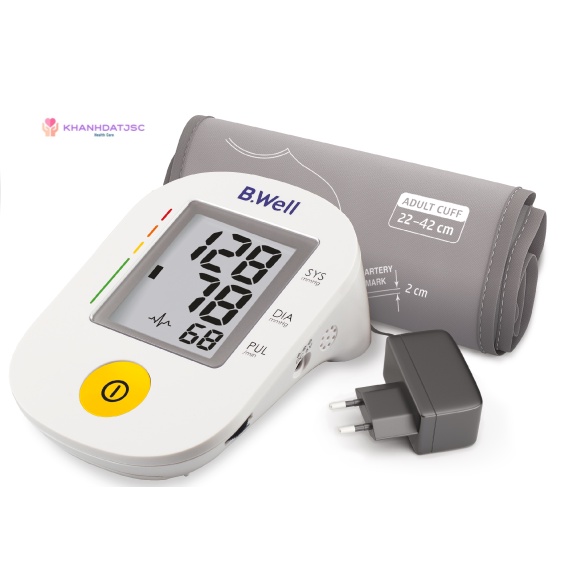 Bộ đo huyết áp bắp tay hãng Bwell Swiss PRO 36 dành cho người lớn tuổi ( hỗ trợ giọng nói Việt)