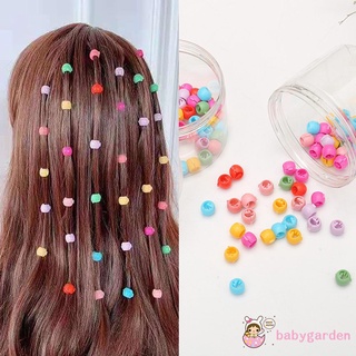 Set 100 Kẹp Tóc Hình Tròn Mini Nhiều Màu Sắc Dành Cho Bé Gái