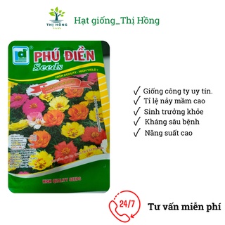 Hạt giống hoa mười giờ mix 50H (mười giờ Mĩ, nhiều màu, trồng quanh năm)