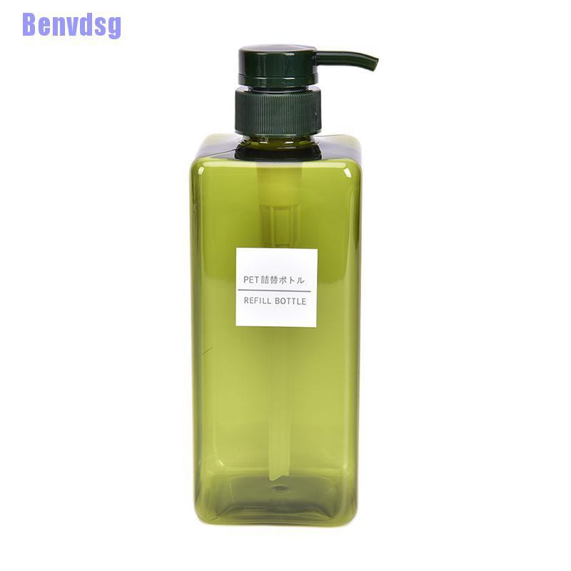 Chai Nhựa Rỗng 650ml Đựng Mỹ Phẩm Tiện Dụng