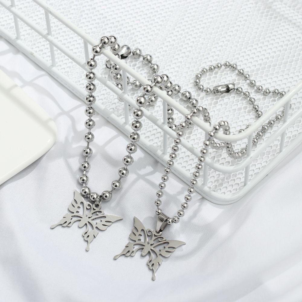 EUCA Vòng cổ Mặt Bướm Phong Cách Boho Ngọt Ngào