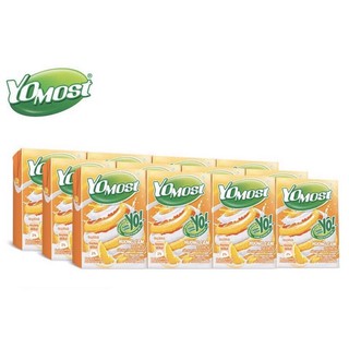 Thùng Sữa Chua Uống Yomost Hương Cam/Dâu 110ml