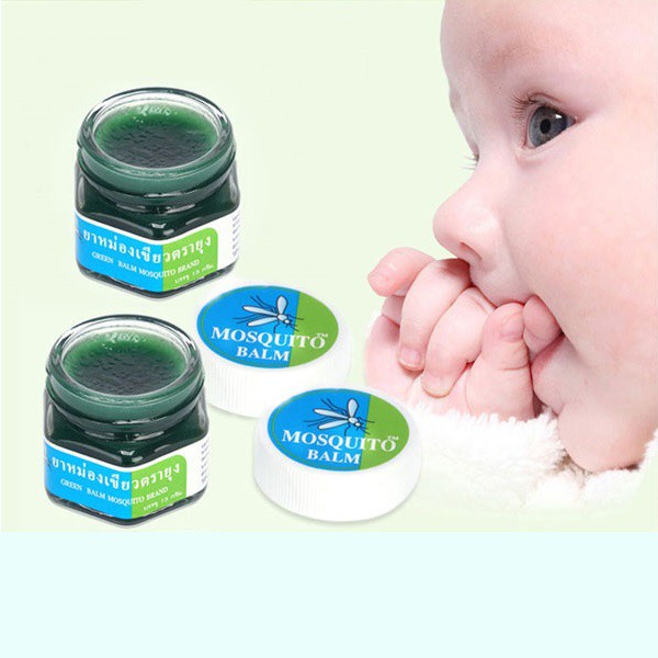 Dầu bôi vết muỗi đốt Green Balm Mosquito Brand Thái Lan