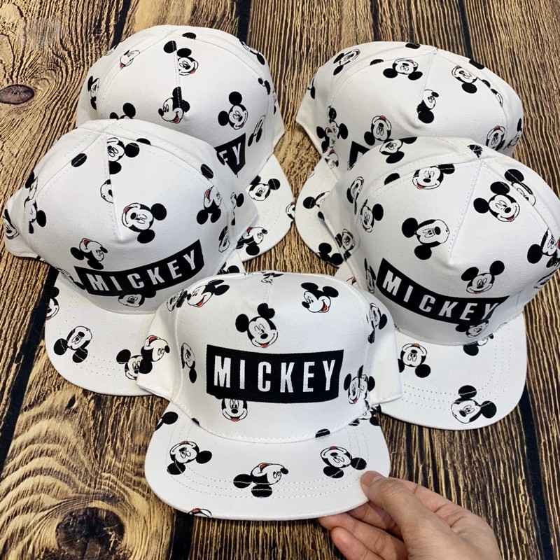 Mũ lưỡi trai cho bé hình micky từ 2-9 tuổi(ảnh chụp thật)